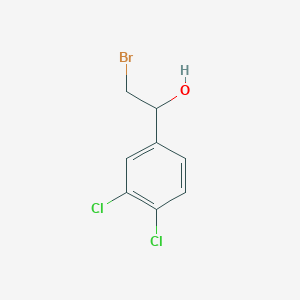 B1615426 2-Bromo-1-(3,4-dichlorophenyl)ethanol CAS No. 7495-24-1