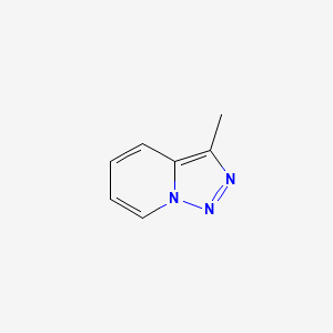 molecular formula C7H7N3 B1615428 3-甲基-[1,2,3]三唑并[1,5-a]吡啶 CAS No. 54856-82-5