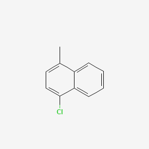 molecular formula C11H9Cl B1615431 1-Chloro-4-methylnaphthalene CAS No. 17075-39-7