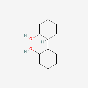 molecular formula C12H22O2 B1615435 2-(2-Hydroxycyclohexyl)cyclohexan-1-ol CAS No. 17385-36-3