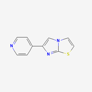 molecular formula C10H7N3S B1615458 6-(Pyridin-4-yl)imidazo[2,1-b]thiazole CAS No. 96911-75-0