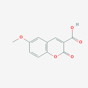 molecular formula C11H8O5 B1615489 6-Methoxy-2-oxo-2H-chromene-3-carboxylic acid CAS No. 35924-44-8