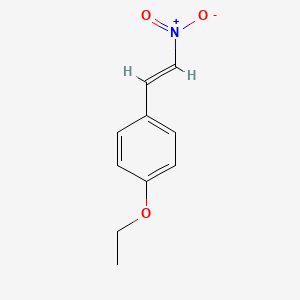 molecular formula C10H11NO3 B1615490 1-Ethoxy-4-[(E)-2-nitroethenyl]benzene CAS No. 6946-30-1