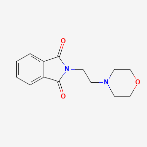 molecular formula C14H16N2O3 B1615494 2-(2-Morpholinoethyl)isoindoline-1,3-dione CAS No. 6820-90-2