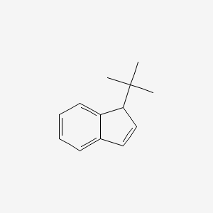 molecular formula C13H16 B1615499 1-叔丁基-1H-茚 CAS No. 40650-31-5