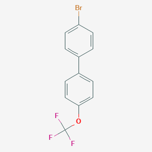 molecular formula C13H8BrF3O B161550 4'-Bromo-4-(trifluoromethoxy)biphenyl CAS No. 134150-03-1