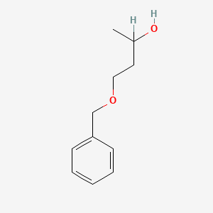 molecular formula C11H16O2 B1615506 2-Butanol, 4-(phenylmethoxy)- CAS No. 4799-69-3