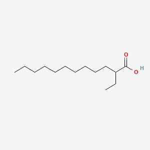 molecular formula C14H28O2 B1615517 2-Ethyldodecanoic acid CAS No. 2874-75-1