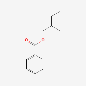 molecular formula C12H16O2 B1615523 2-Methylbutyl benzoate CAS No. 52513-03-8