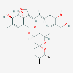 B161553 13,29-Dihydroxymilbemycin A4 CAS No. 134053-89-7