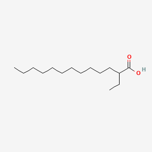 molecular formula C15H30O2 B1615537 2-Ethyltridecanoic acid CAS No. 69868-07-1