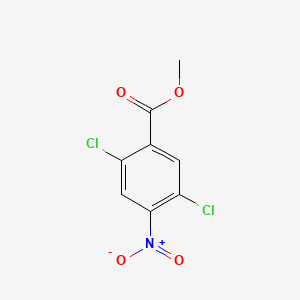 molecular formula C8H5Cl2NO4 B1615539 Methyl 2,5-dichloro-4-nitrobenzoate CAS No. 63105-61-3