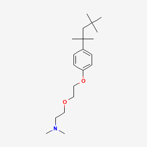 Ethanamine, N,N-dimethyl-2-(2-(4-(1,1,3,3-tetramethylbutyl)phenoxy)ethoxy)-