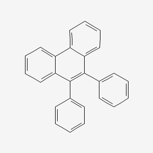 molecular formula C26H18 B1615557 9,10-Diphenylphenanthrene CAS No. 602-15-3
