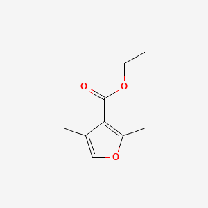 molecular formula C9H12O3 B1615560 Ethyl 2,4-dimethyl-3-furoate CAS No. 6148-33-0