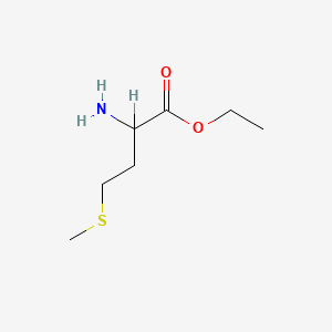 molecular formula C7H15NO2S B1615581 Ethyl DL-methionate CAS No. 452-95-9