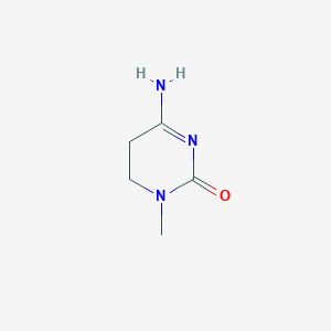 B1615585 4-amino-1-methyl-5,6-dihydro-1H-pyrimidin-2-one CAS No. 696-10-6