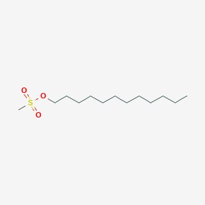 molecular formula C13H28O3S B1615591 Dodecyl methanesulfonate CAS No. 51323-71-8