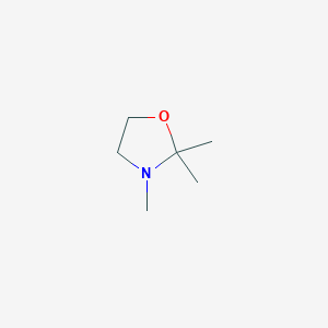 molecular formula C6H13NO B1615596 Oxazolidine, 2,2,3-trimethyl- CAS No. 42219-47-6