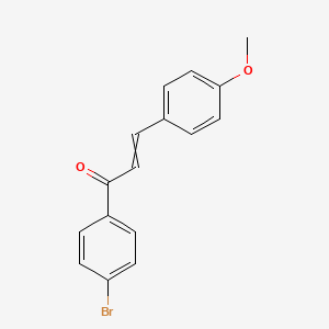 molecular formula C16H13BrO2 B1615600 1-(4-Bromophenyl)-3-(4-methoxyphenyl)prop-2-en-1-one CAS No. 51863-81-1