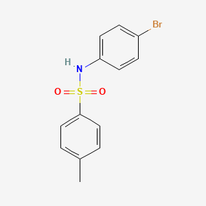 molecular formula C13H12BrNO2S B1615612 N-(4-Bromophenyl)-4-methylbenzenesulfonamide CAS No. 32857-48-0