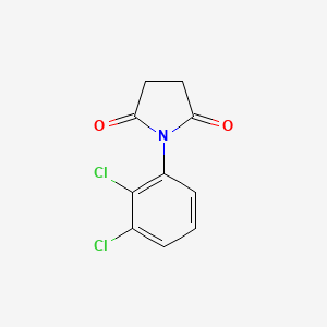 molecular formula C10H7Cl2NO2 B1615614 1-(2,3-Dichlorophenyl)pyrrolidine-2,5-dione CAS No. 37010-36-9