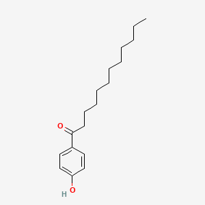 1-(4-Hydroxyphenyl)dodecan-1-one
