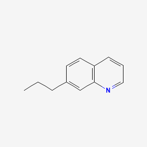 molecular formula C12H13N B1615617 7-Propylquinoline CAS No. 7661-59-8