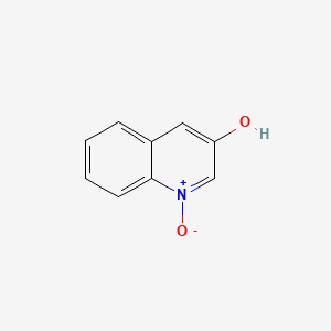 molecular formula C9H7NO2 B1615622 3-羟基喹啉 N-氧化物 CAS No. 59953-98-9