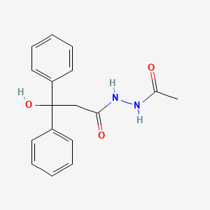 molecular formula C17H18N2O3 B1615636 Diphoxazide CAS No. 511-41-1