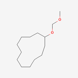 molecular formula C14H28O2 B1615640 (Methoxymethoxy)cyclododecane CAS No. 42604-12-6