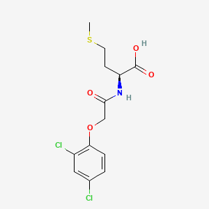 molecular formula C13H15Cl2NO4S B1615646 N-((2,4-Dichlorophenoxy)acetyl)-L-methionine CAS No. 50834-39-4
