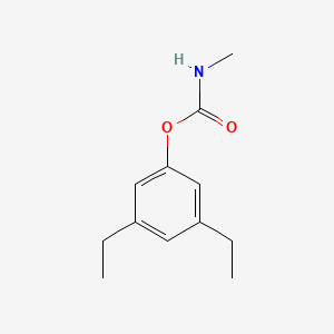 molecular formula C12H17NO2 B1615676 Fenethacarb CAS No. 30087-47-9