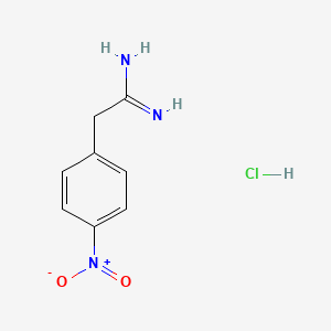 2-(4-Nitrophenyl)ethanimidamide hydrochloride
