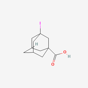 molecular formula C11H15IO2 B1615684 3-Iodoadamantane-1-carboxylic acid CAS No. 42711-77-3