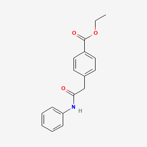 Acetanilide, 2-(ethoxycarbonylphenyl)-