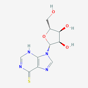 molecular formula C10H12N4O4S B016157 6-mercaptopurine riboside CAS No. 574-25-4