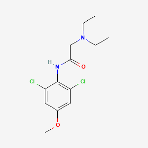 N-(2,6-dichloro-4-methoxyphenyl)-2-(diethylamino)acetamide