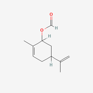 molecular formula C11H16O2 B1615707 2-Methyl-5-(1-methylvinyl)cyclohex-2-en-1-yl formate CAS No. 29239-07-4