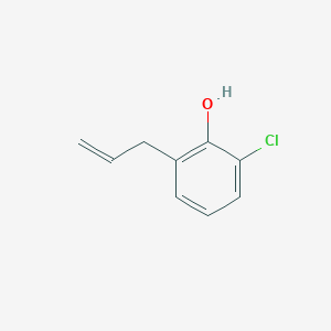 molecular formula C9H9ClO B1615725 2-Allyl-6-chlorophenol CAS No. 5348-07-2