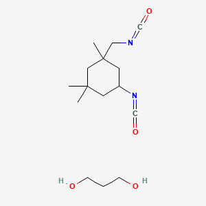 Polypropylene glycol, isophorone diisocyanate polymer