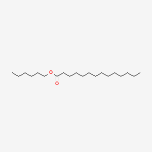molecular formula C20H40O2 B1615751 Hexyl tetradecanoate CAS No. 42231-99-2