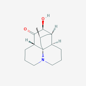 molecular formula C16H25NO2 B161576 6α-羟基石杉碱 CAS No. 21061-92-7