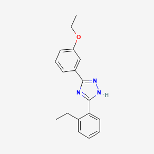 s-Triazole, 5-(m-ethoxyphenyl)-3-(o-ethylphenyl)-