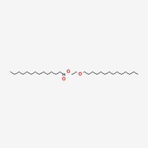 molecular formula C30H60O3 B1615765 2-Tetradecoxyethyl tetradecanoate CAS No. 59686-68-9