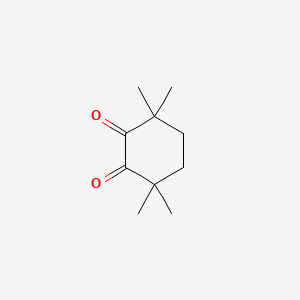 molecular formula C10H16O2 B1615770 1,2-Cyclohexanedione, 3,3,6,6-tetramethyl- CAS No. 20651-89-2