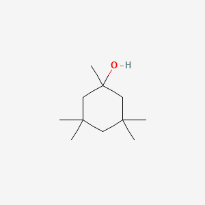molecular formula C11H22O B1615774 1,3,3,5,5-Pentamethylcyclohexanol CAS No. 38490-33-4