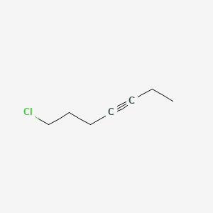 molecular formula C7H11Cl B1615775 7-Chloro-3-heptyne CAS No. 51575-85-0