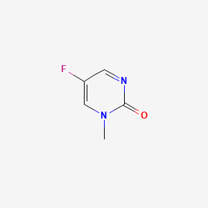 molecular formula C5H5FN2O B1615777 5-fluoro-1-methylpyrimidin-2(1H)-one CAS No. 63331-05-5
