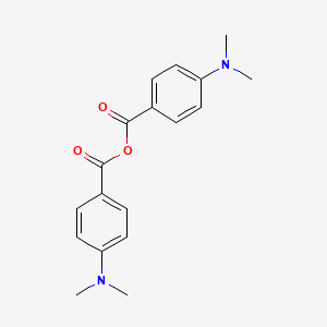 molecular formula C18H20N2O3 B1615792 4-Dimethylaminobenzoic anhydride CAS No. 7474-31-9